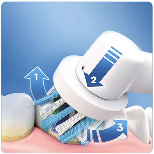 Cepillo eléctrico  Oral-B Set Vitality 100 Duo Azul y Blanco, Recargable,  Tecnología De Braun, Blanco/Azul