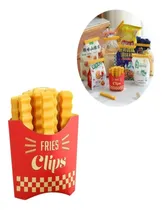 Comprar Pack De 12 Clips Para Alimentos Modelo Papas Fritas
