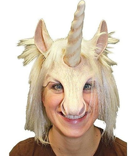 Zagone Unicornio Cabeza Máscara Pieza, La Fantasía Del Cabal
