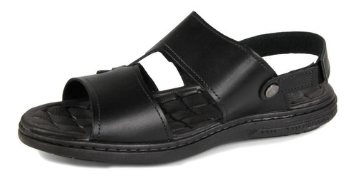 Imagem 4 de 6 de Sandalia Masculina Pegada 131284-03 - Preto