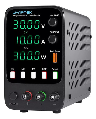 Fonte De Laboratoria Wanptek Aps3010h Ajustavel 30v 10a