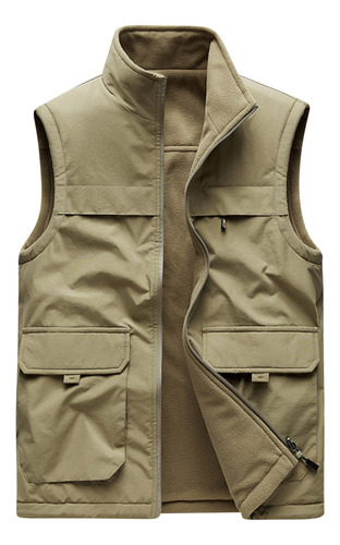 Chaqueta Deportiva Delgada Para Hombre, Con MĂșltiples Bolsas