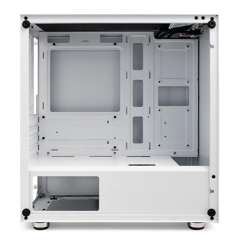 Gabinete Gamer Pichau HX300 White Lateral de Vidro