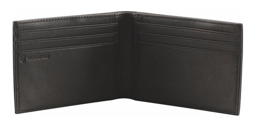 Carteira Victorinox Moritz black liso couro