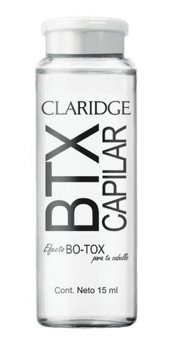 Imagen 1 de 3 de Ampolla Btx - Botox Capilar X 15ml- Claridge