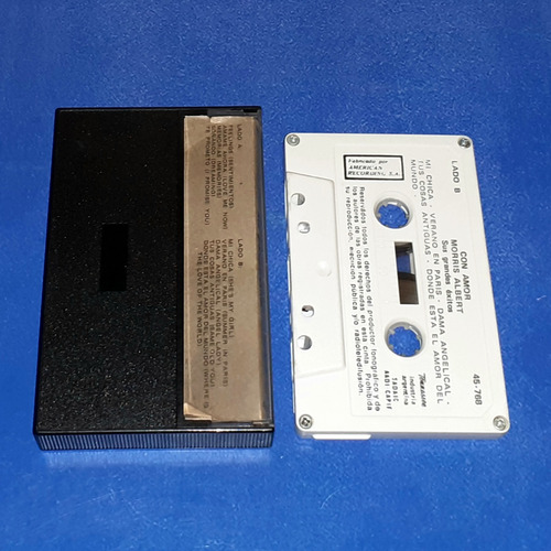 Morris Albert Grandes Exitos Cassette Arg Maceo-disquería (Usado)