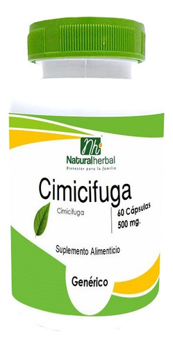 Cimicifuga (menopausia) 60 Càps 500 Mg Lab Natural Herbal