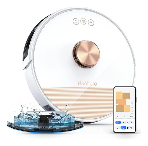 Robot Aspiradora 2500pa Google Home Alexa - Honiture Q6 Lite Blanco