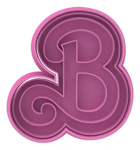 molde silicona Barbie Letras Silueta ref 2205