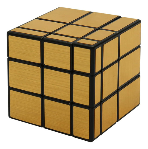 Cubo Rubik Cambia-formas 3x3 Plateado Espejo Agilidad Mental