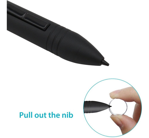 Imagen 2 de 5 de Huion P80 Pluma Recargable Digitalizador Graphics Tablet