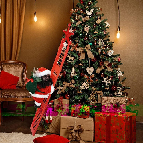 Papai Noel Preto Com Jingle Bells Música Brinquedos De Natal | Parcelamento  sem juros
