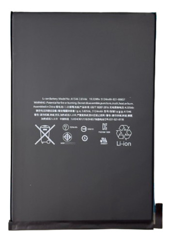 A1546 Batería Para Ipad Mini 4 (a1538, A1550)