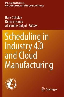 Libro Scheduling In Industry 4.0 And Cloud Manufacturing ...