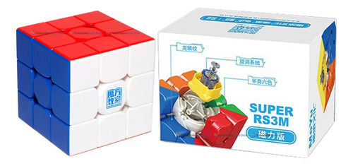 Cubo Rubik Moyu Mofang Jiaoshi Super Rs3 M Magnético 3x3 
