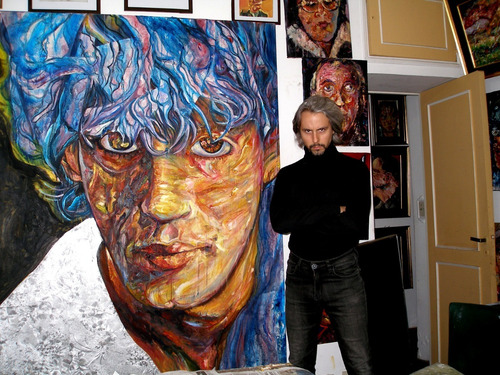 Gustavo Cerati Joven. La Rocca. Arte Microconceptual.