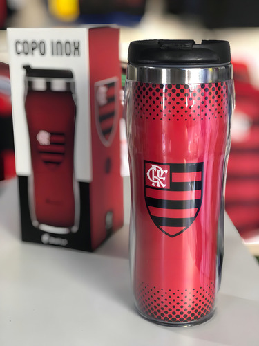 Lanzamiento oficial de la copa térmica de acero inoxidable Clube Regatas Flamengo