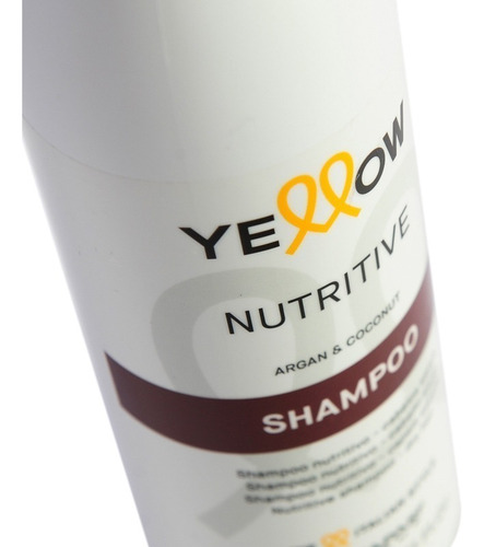 Shampoo Yellow Nutritive X 500ml Argan Y Coco Alfaparf