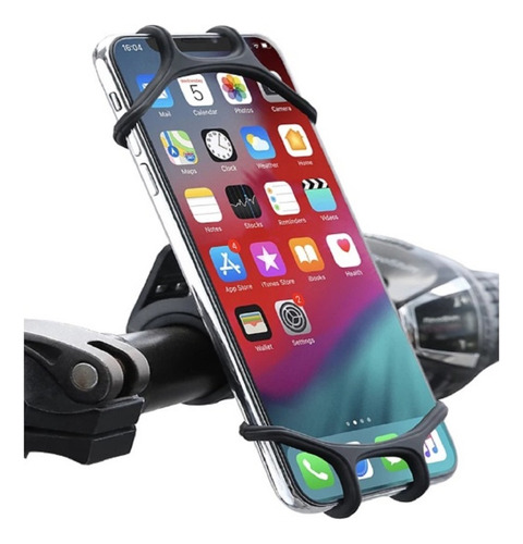 Soporte Universal En Silicona Para Celular Bicicleta Sujetad