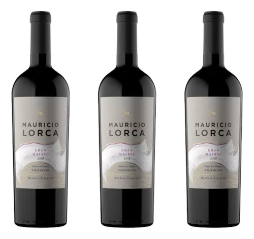 Vino Lorca Gran Varietal Malbec Caja 3x750ml