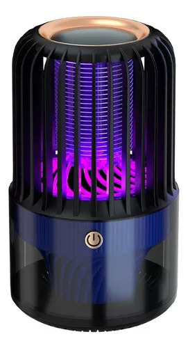 Matamosquitos Recargables para Interiores y Exteriores modo de Luz para Ambiente Nocturno Funcionamiento Silencioso Ahorro de Energía Haozi Bd-360
