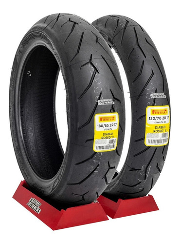 Llantas 120/70 Y 180/55 Diablo Rosso Ii Pirelli R6r Zx6r Gsx