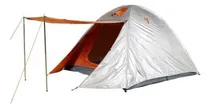 Comprar Carpa 5 Personas Reforzada Doble Techo Toldo Camping + Bolso Color Gris