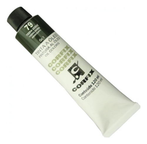 Corfix Tinta A Oleo 120ml Cor do óleo Terra Verde 79