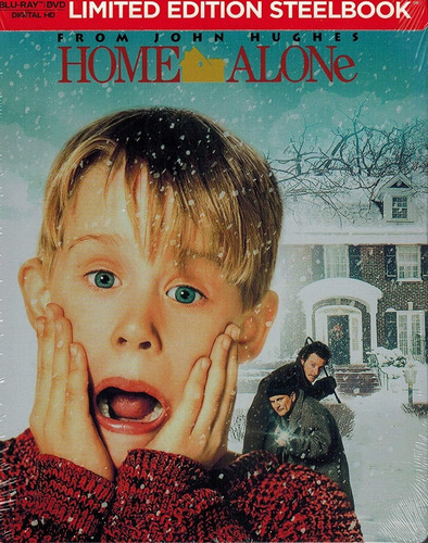 Mi Pobre Angelito Home Alone Steelbook Pelicula Blu-ray