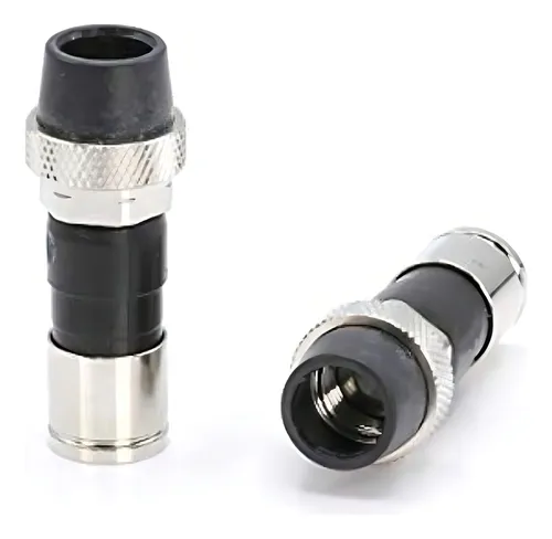 Conector De Conexion De Compresion De Cable Coaxial - Para
