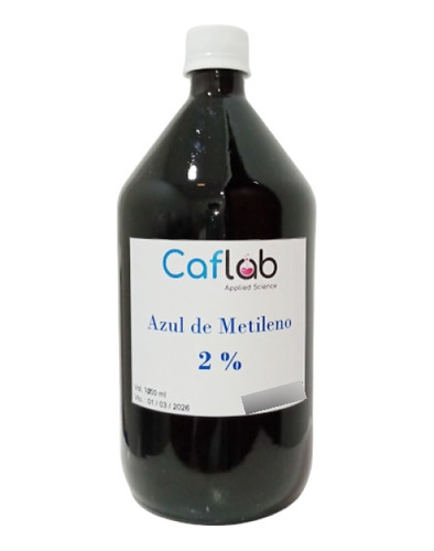 Azul De Metileno 2 % -  1.000 Ml  - Caflab -