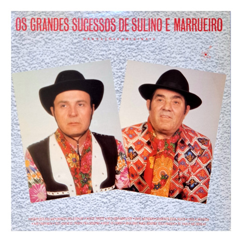 Sulino E Marrueiro 4 Discos Vinil Lp Coleção Sertanejo Raiz