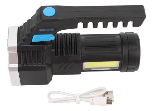 Linterna De Mano Recargable Usb Multifuncional