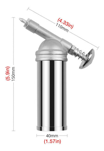 Inyector De Grasa Para Bicicleta Herramienta De Inyector De