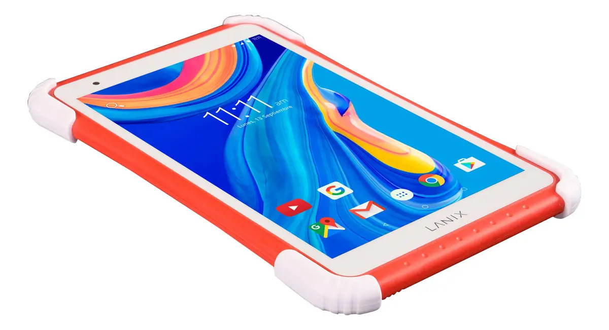 Tablet Infantil Lanix Ilium Rx8 V2 Android 10 Uso Rudo 1gb/16gb Rojo