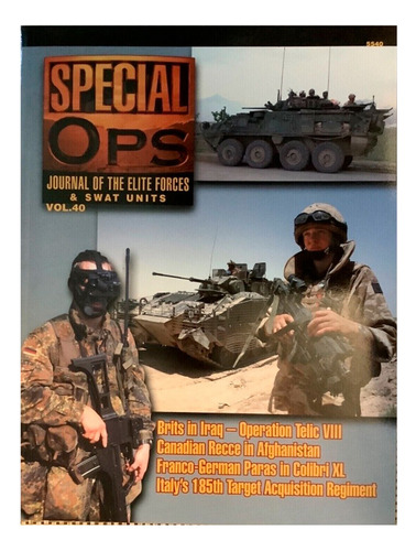 Special Ops Journal #40 Concord Publications Company 5540