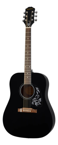 Guitarra acústica Epiphone Starling EASTAREBCH1 para diestros ebony laurel indio