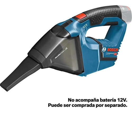 Aspiradora De Polvo Bosch Gas 12v-li 12v Sin Batería Color Azul
