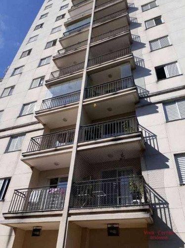 Imagem 20 de 30 de Apto No Tatuapé Com 2 Dorms Sendo 1 Suíte, 2 Vagas, 69m² - Ap0991