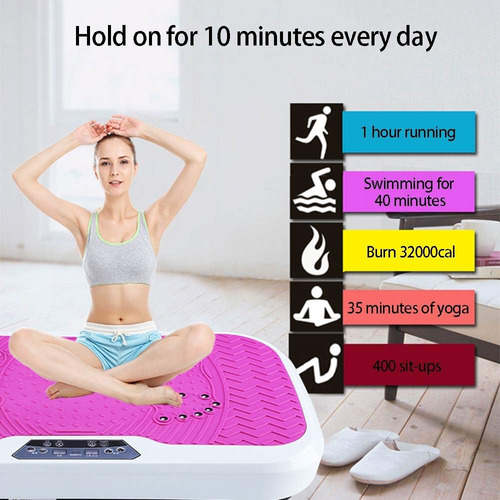 Masajeador Antideslizante Cardio Ejercicios Plataforma Lcd