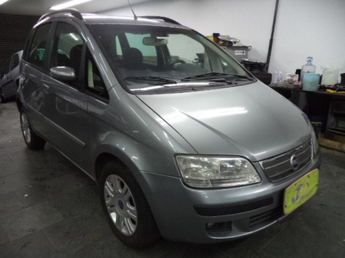 Fiat Idea 1.8 8v Hlx Flex 4p Completo Rodas 2006 Cinza