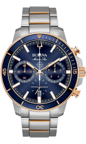 Reloj Bulova  98b301  Men's Marine Star 'serie C' Cronogro