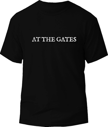 Camiseta At The Gates Rock Death Metal Tv Tienda Urbanoz