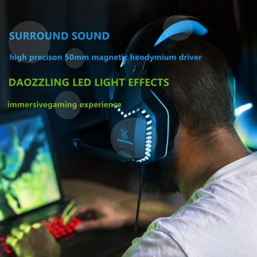 Auriculares Cambiadores De Voz Sktome Gaming Con Micrófono Y