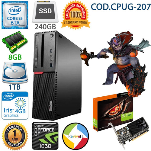 Cpu Gamer Core I5 6400 Gtx 1050 4gb Ingenieria Diseño 3d Cad