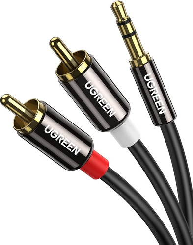 Cable Auxiliar De Audio Jack 3.5mm A 2rca Conector Macho