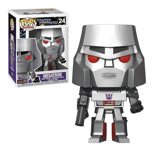 Funko Pop Transformers Megatron 24 Nuevo Incluye Protector