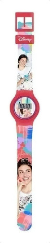 Reloj Pulsera Digital Bia De Disney 5 Funciones - Birj6 Color de la malla Celeste