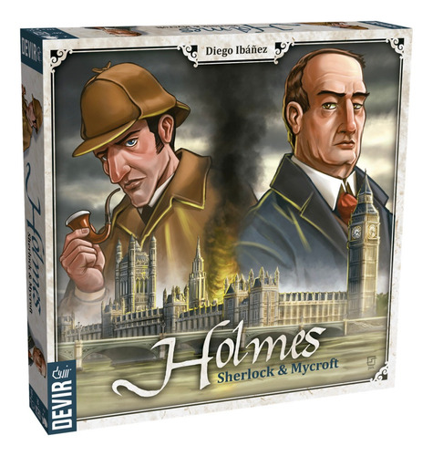 Juego De Mesa Holmes, Sherlock & Mycroft