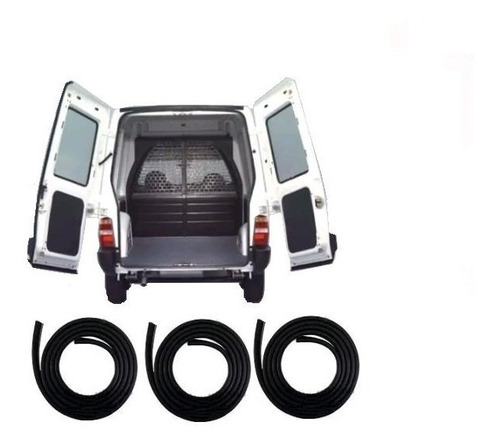 Kit Burlete De Puertas Y Porton Fiat Fiorino 1997 / 2014